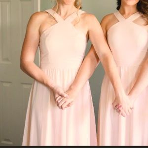 Like new, used once Lulus light pink dress.